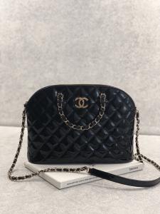 Wholesale Small Chanel Patent Calfskin Shopping Bag With Retro Lady Style from china suppliers