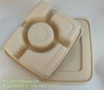 Takeout Takeaway Good Eco Sugarcane 800ml Lunch Box Clamshell Disposable