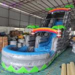 Commercial Grade 8x3m Bounce House Blow Up China Backyard Moonwalk Inflatable