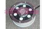 160mm Aluminum Casting Stainless Steel LED Underwater Fountain Lights 5 - 27W