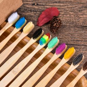 Wholesale Eco Friendly Bamboo Handle Toothbrush BPA Free Biodegradable from china suppliers