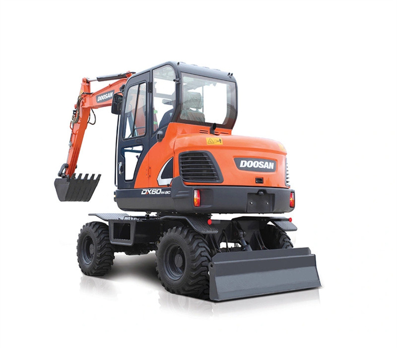 Secondhand Doosan Hydraulic Excavator Pre Owned Excavator 7530mm Radius