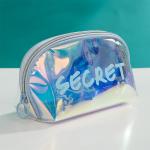 Travel Transparent Waterproof Holographic Clear TPU Makeup Wash Bags