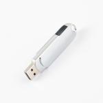 Shiny Metal Usb Flash Drive Twist Shaped 16GB 32GB 64GB 128GB 100mbs Usb 3.0
