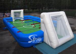 Wholesale Commercial human inflatable foosball arena court for football activities from china suppliers