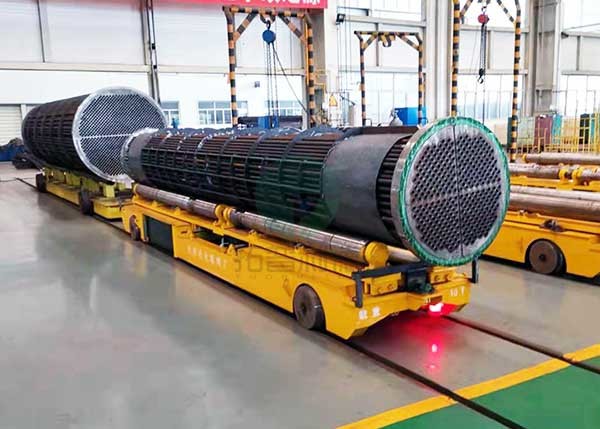 Steel Beam Transport Railway Transfer Carts Industrial Electric Platform
