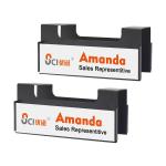 Magnetic Double Sidesd Display Cubicle Name Holder waterproof