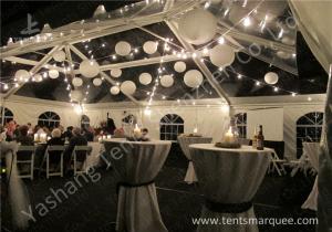 Wholesale Beautiful Transparent PVC Cover Aluminum Alloy Frame Luxury Outdoor Marquee Tent For Wedding from china suppliers