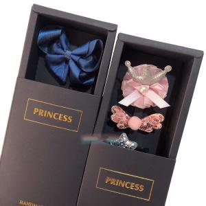 Wholesale paper Hair Accessories Gift Box bridal packaging CMYK Color from china suppliers