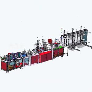 Wholesale CE FDA Medical Surgical N95 KN95 Face Mask Production Line from china suppliers
