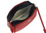 Classical Red Ladies Cross Body Bags , Medium Sized Cute Crossbody Purses For