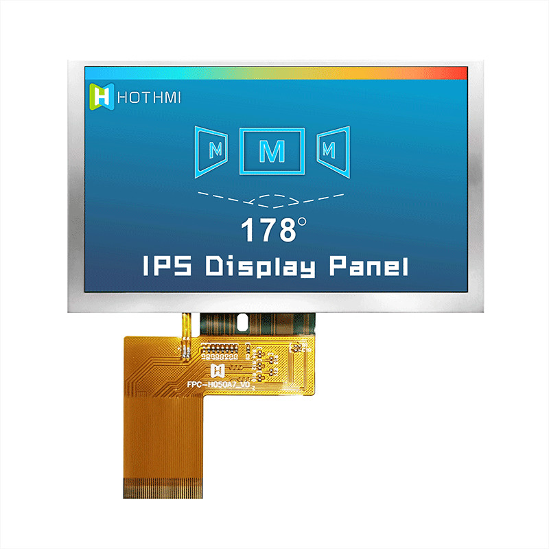 High Brightness Sunlight Readable TFT Display 5 Inch IC ST7262