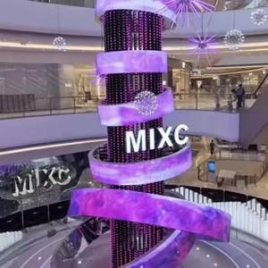 Wholesale Full color 360 Degree Cylinder LED Display Outdoor Column curve Screen Advertising Billboard from china suppliers