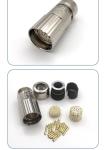 M23 17pin 12pin E P type M40 servo cable connectors