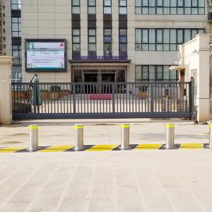 Wholesale Dia269mm Automatic Rising Bollards CNC Stainless Steel Pipe Bollards PVD from china suppliers