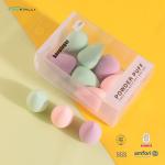 Multi Colored Makeup Sponge Set 7PCS Flawless For Liquid Cream Powder
