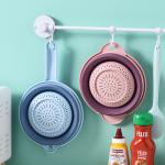 Washable Pasta Silicone Collapsible Colander Strainer Silicone Kitchen Utensil