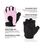 Custom gym essential breathable non-slip fitness weightlifting gloves