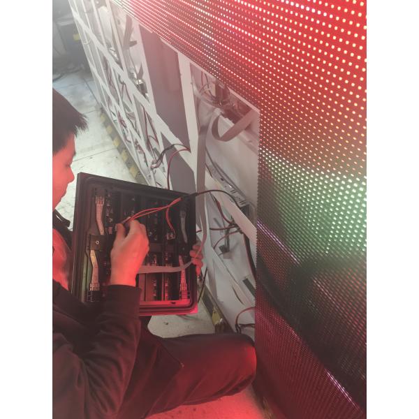 SMD 3535 1R1G1B Outdoor Fixed LED Display P8 Front Service 2 Years Warranty