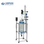 90W Jacketed Glass Vessel
