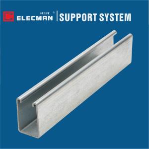 Wholesale HDG Q235 Galvanized Steel Strut C Channels ES-150 from china suppliers