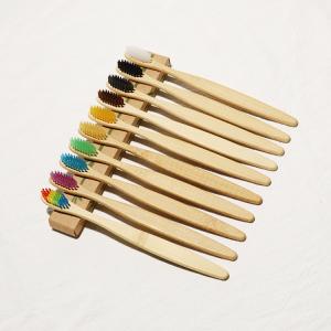Wholesale OEM 100 Recyclable Bamboo Charcoal Toothbrush Biodegradable For Adults from china suppliers