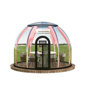 Wholesale Homestay Restaurant Star Room Red Bubble House Outdoor tent camp Spherical tent camping tent from china suppliers
