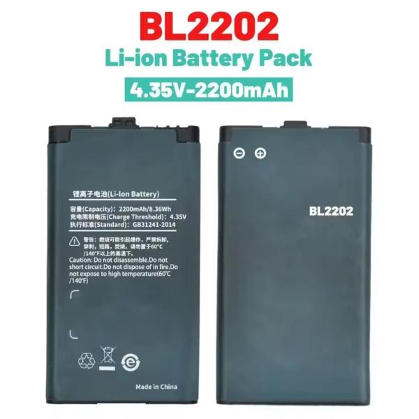 Battery BL2202 4.35V 2200mAh Rechargeable Li-ion Battery Hytera BD300 BD350