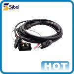 Custom wiring harness motorcycle automotive wire harness on a car