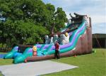 Playground Duable Blow Up Slippery Slide Outdoor Exciting High Safety For Auatic