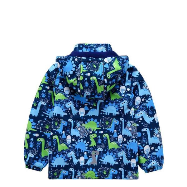 120cm Unisex Childrens Winter Jackets Heavy Winter Coats Mid Length Hooded
