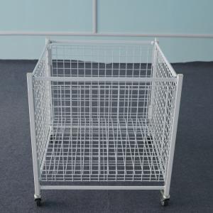 Wholesale Steel Wire Basket Retail Display Baskets L*W*H:800*800*800 Size Iron Metal Type from china suppliers