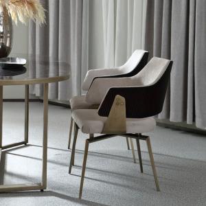 Wholesale Ergonomic Fabric Ultra Modern Dining Chairs 62*57cm Upholstered from china suppliers
