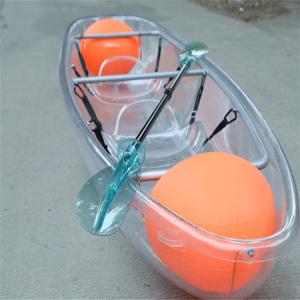 Wholesale 2 Persons Clear Bottom Kayak High Performance With Foot Pedal 1 Year Warranty from china suppliers