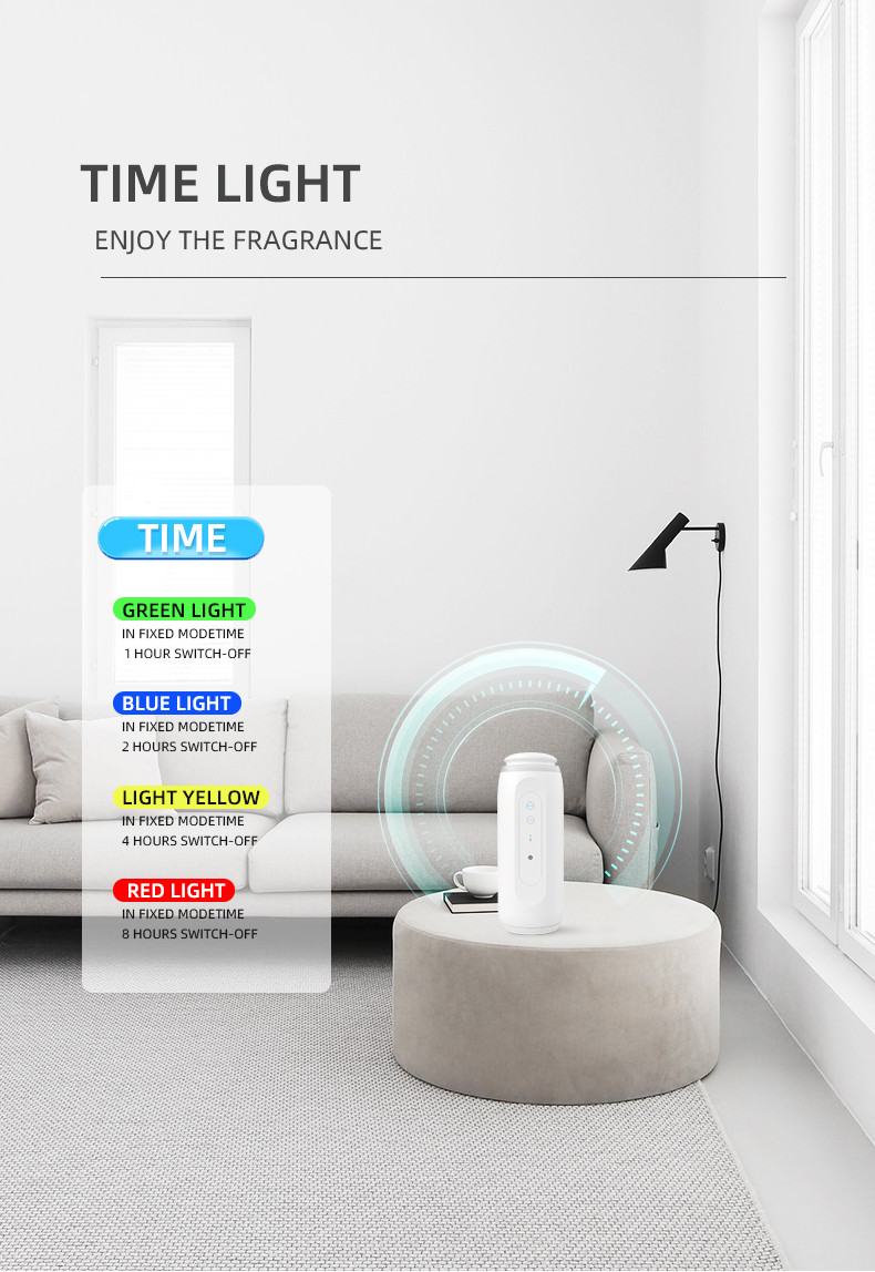 100ml Capacity Aroma Diffuser Machines 300cbm For Essential Oil Diffusion