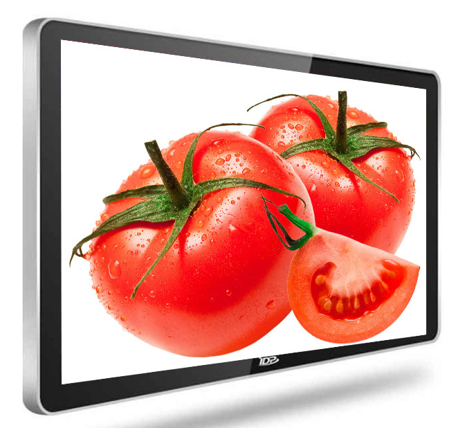 55'' Anti-reflective High Brightness Samsung Lcd Screen Fast Casual Digital Menu Boards