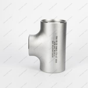 Wholesale ASME B16.9 Stainless Steel Tee Fittings ASTM A403 SS Reducing Tee from china suppliers