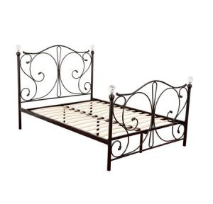 Wholesale Sturdy Queen Size Metal Platform Bed Frame Eco Friendly Finish Easy Clean from china suppliers