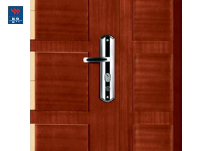 Hotel Entry Soundproof 60 Minutes UL Listed PVC Double Door Fire Rated Wood Doors