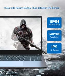 China 15.6 Inch Backlit Keyboard Gaming Laptop Computers I7 1165G7 CPU Aluminum Case on sale
