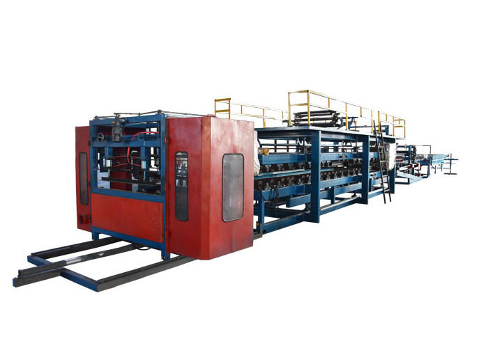 Weight 16.3T Rockwool Sandwich Panel Machine , EPS Sandwich Panel Production Line