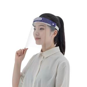 Wholesale Light Weight Safety Face Shield Medical Nursing Antibacterial Full Face Shield Adjustable Elastic Band Stable from china suppliers
