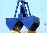17T Double Flap Hydraulic Grab Bucket Remote Control Hoist Crane Parts