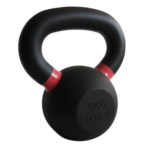 Wholesale Powder Coating Cast Iron Kettlebell with KG LB from china suppliers