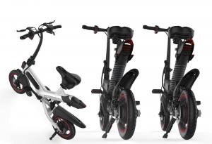 Wholesale 36V Small Lightest Electric Folding Bike Aluminum Alloy Frame Long Service Life from china suppliers
