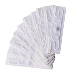 Fabric Textile Heat Sealing Washable UHF RFID Laundry Tag