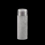 Square Head Forged Stainless Steel 201/304 Male Single Pipe Plain End Long Half