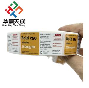 Wholesale SU-400 Test Cypionate 250 Injection Steroide Label In Rolls from china suppliers