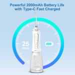 Ipx7 Water Flosser Cordless Teeth Cleaner Waterproof