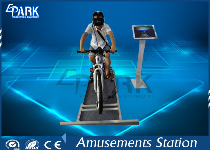 Silent Belt Drive Virtual Reality Simulator Dynamic Bicycle Motion Wireless